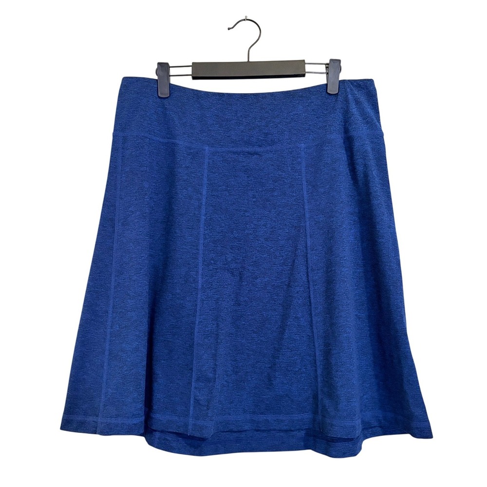 Patagonia Blue Heathered Active A-Line Skirt LARGE